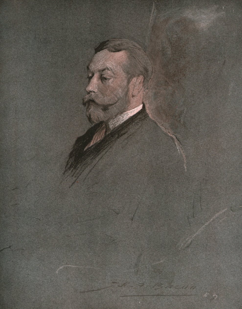 Sua Maestà Re Giorgio V, 1910 da John Henry Frederick Bacon
