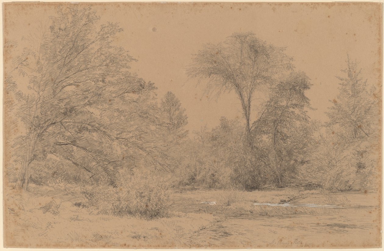 Paesaggio, inizio primavera da John Henry Hill