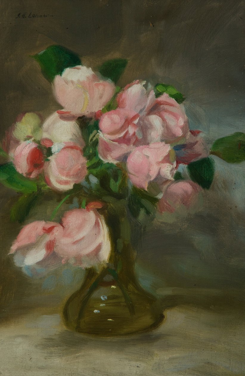 Natura morta con vaso di fiori da John Henry Lorimer