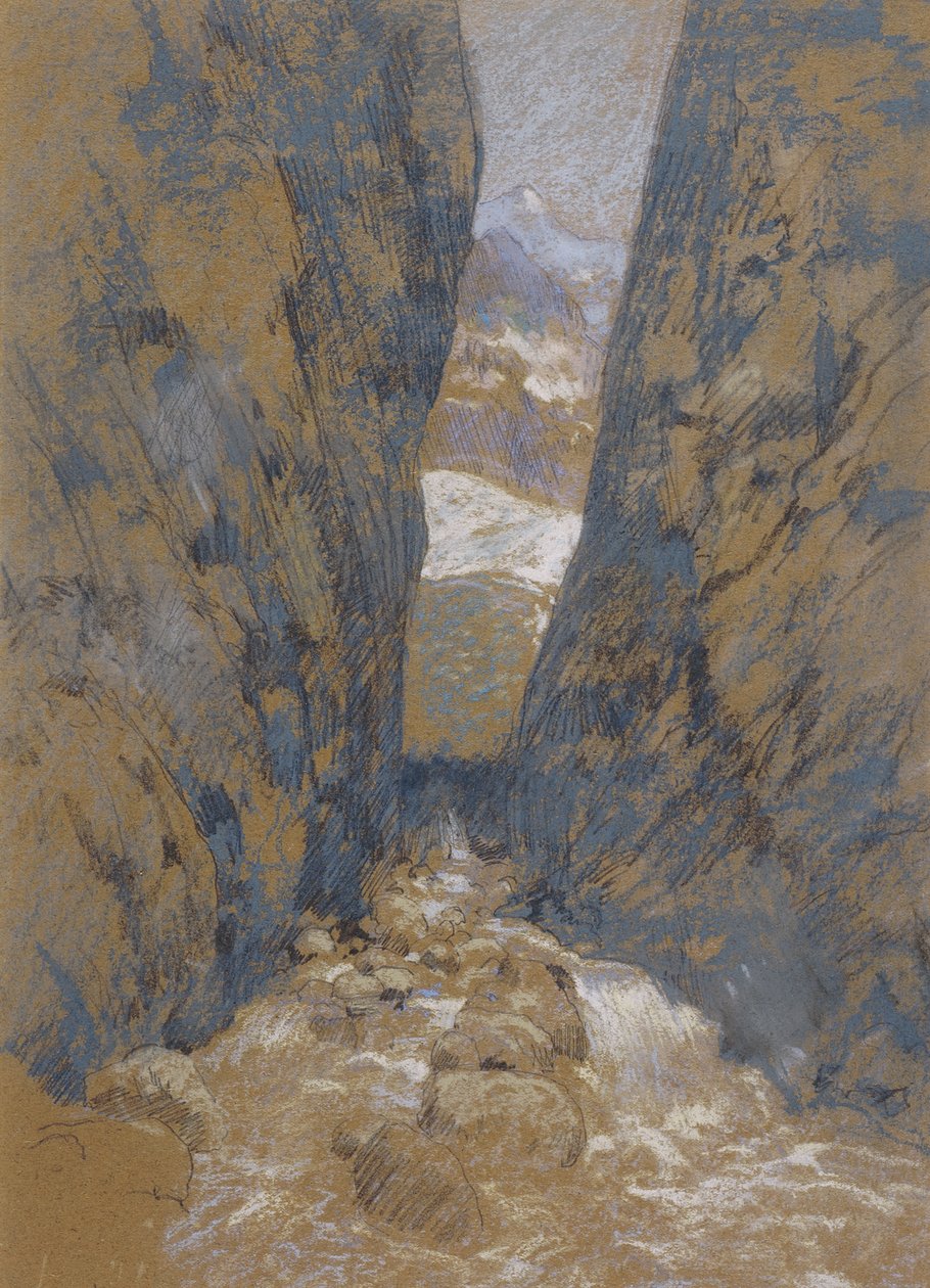Una gola montana da John Henry Twachtman