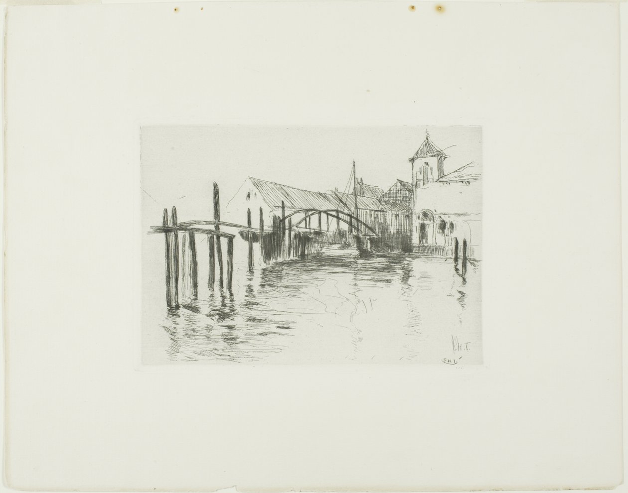 Darsena di Newport da John Henry Twachtman