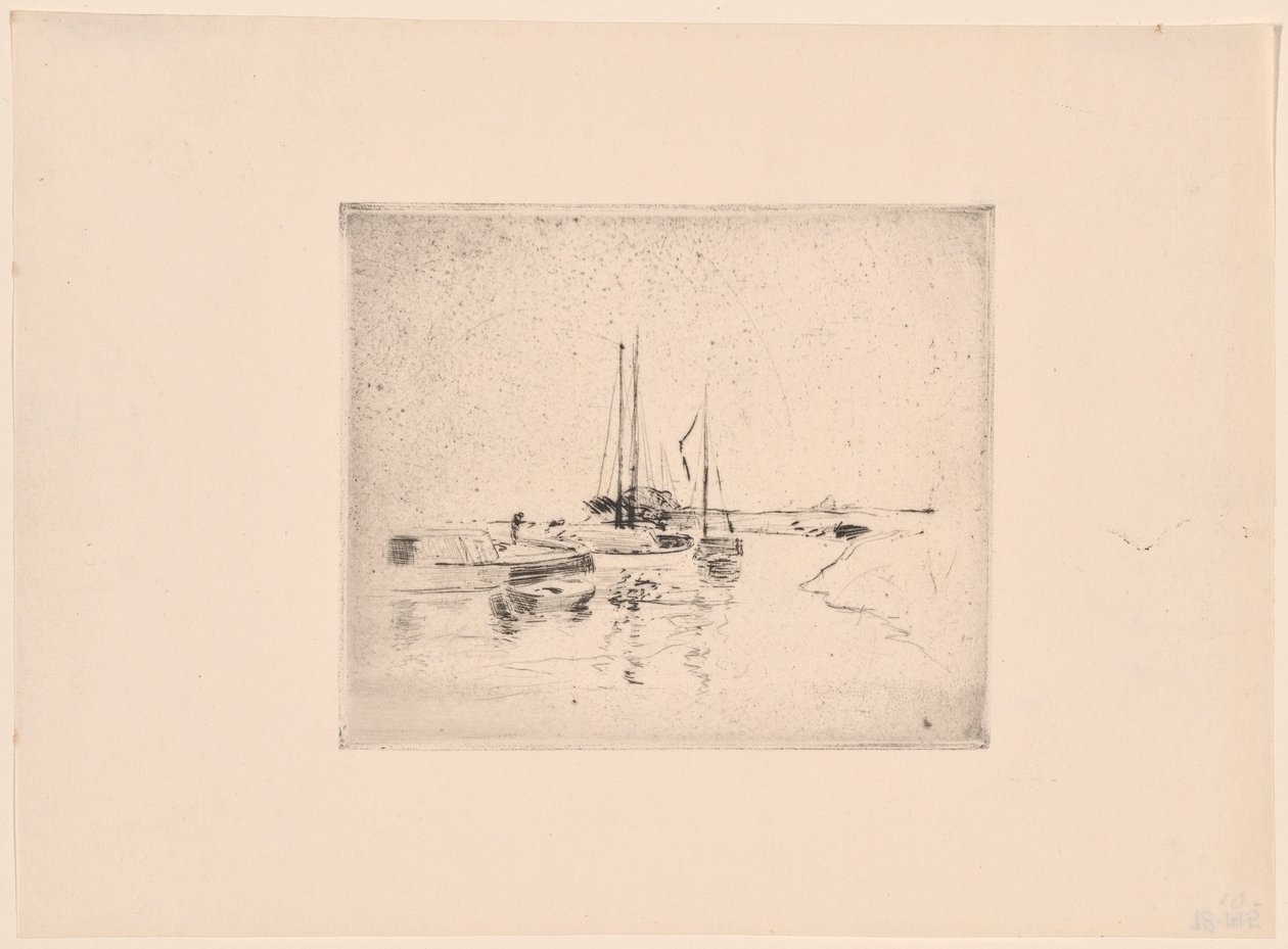 Quattro barche da John Henry Twachtman