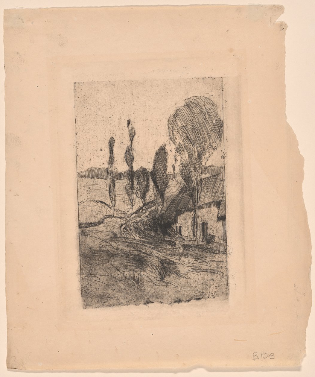 Paesaggio francese da John Henry Twachtman