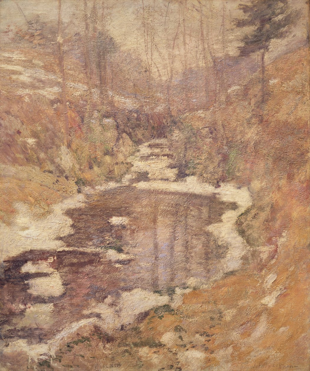 Piscina di cicuta da John Henry Twachtman