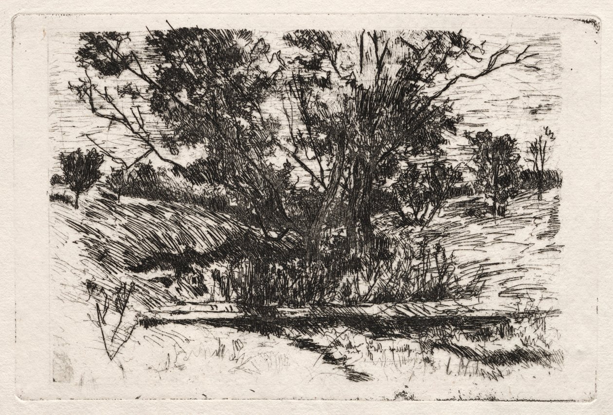 Vicino a Cincinnati, Ohio da John Henry Twachtman