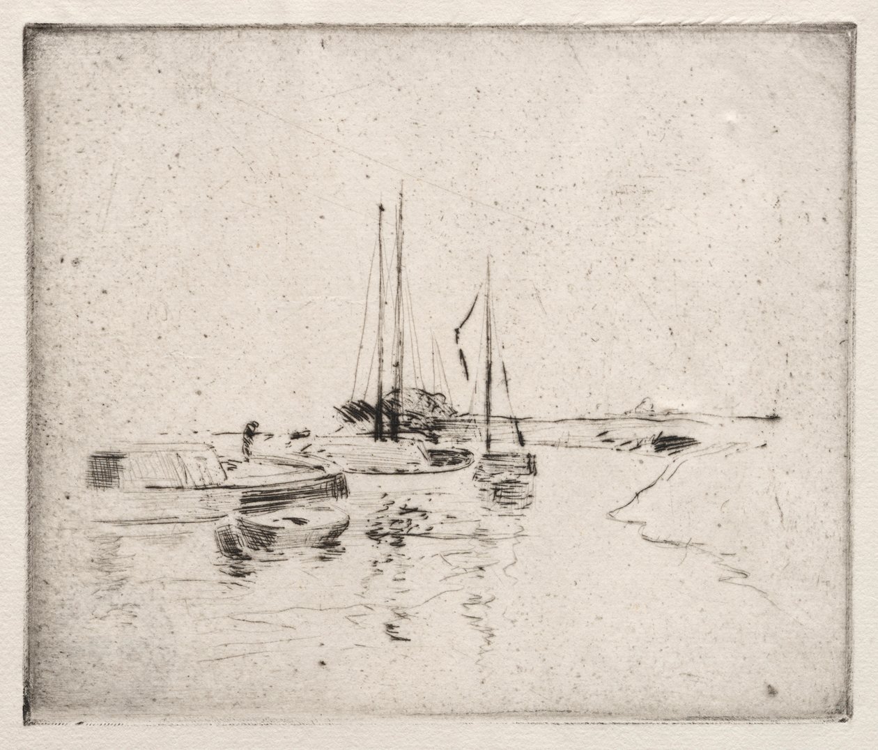 Vicino a Dordrecht da John Henry Twachtman