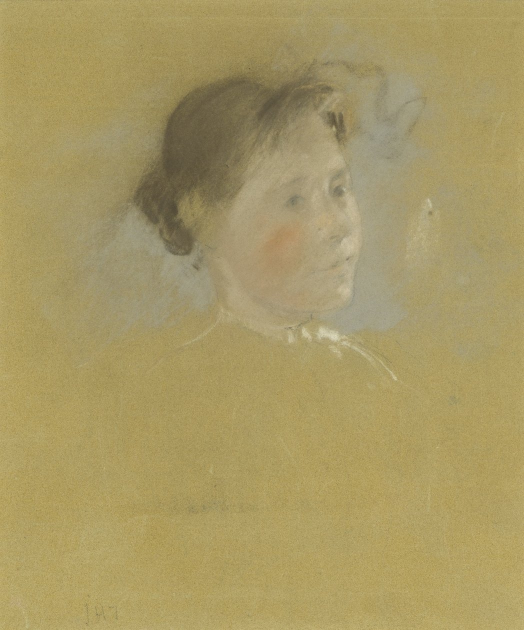 Studio di una testa, c.1888-95 da John Henry Twachtman
