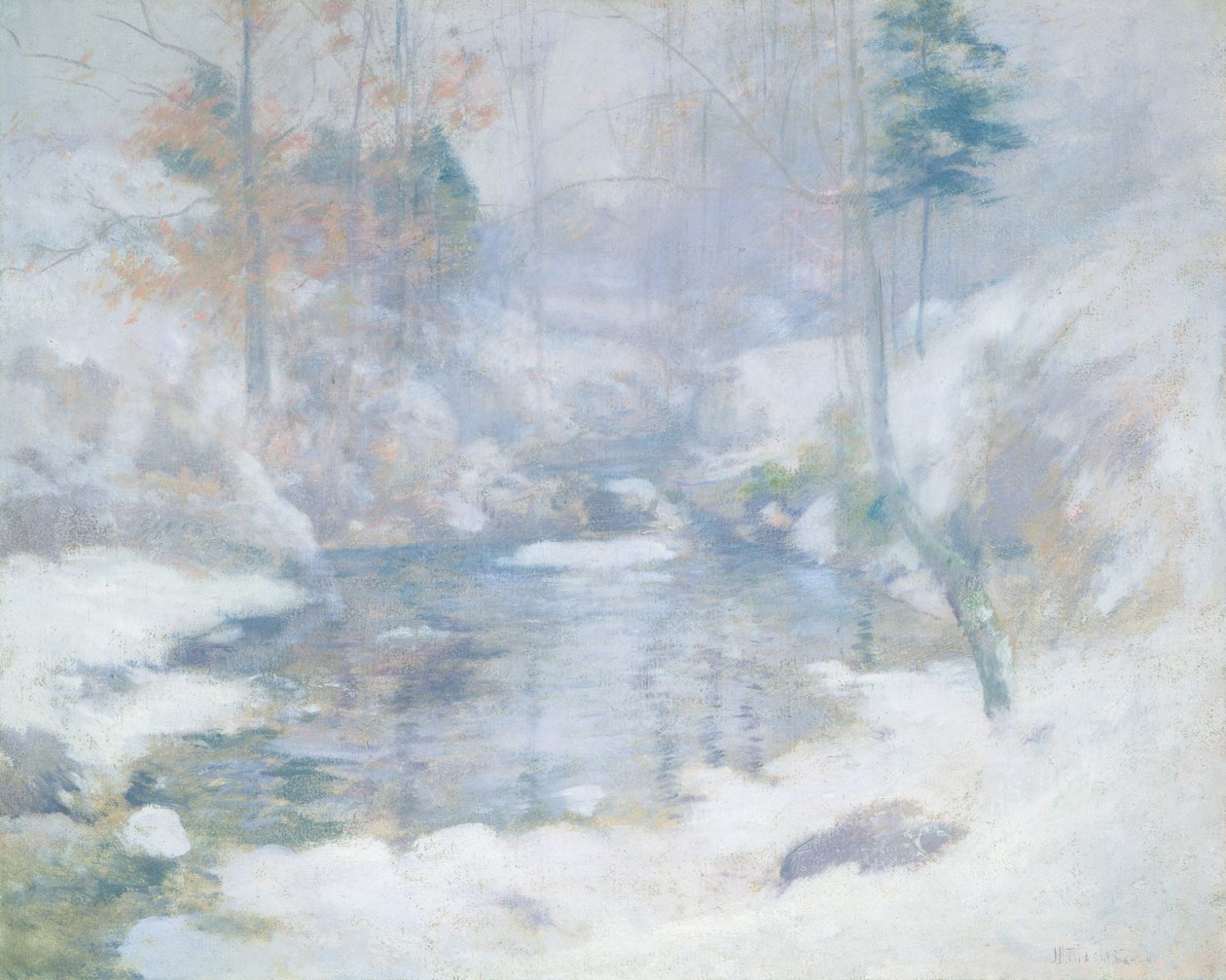 Armonia invernale, c. 1890-1900 da John Henry Twachtman
