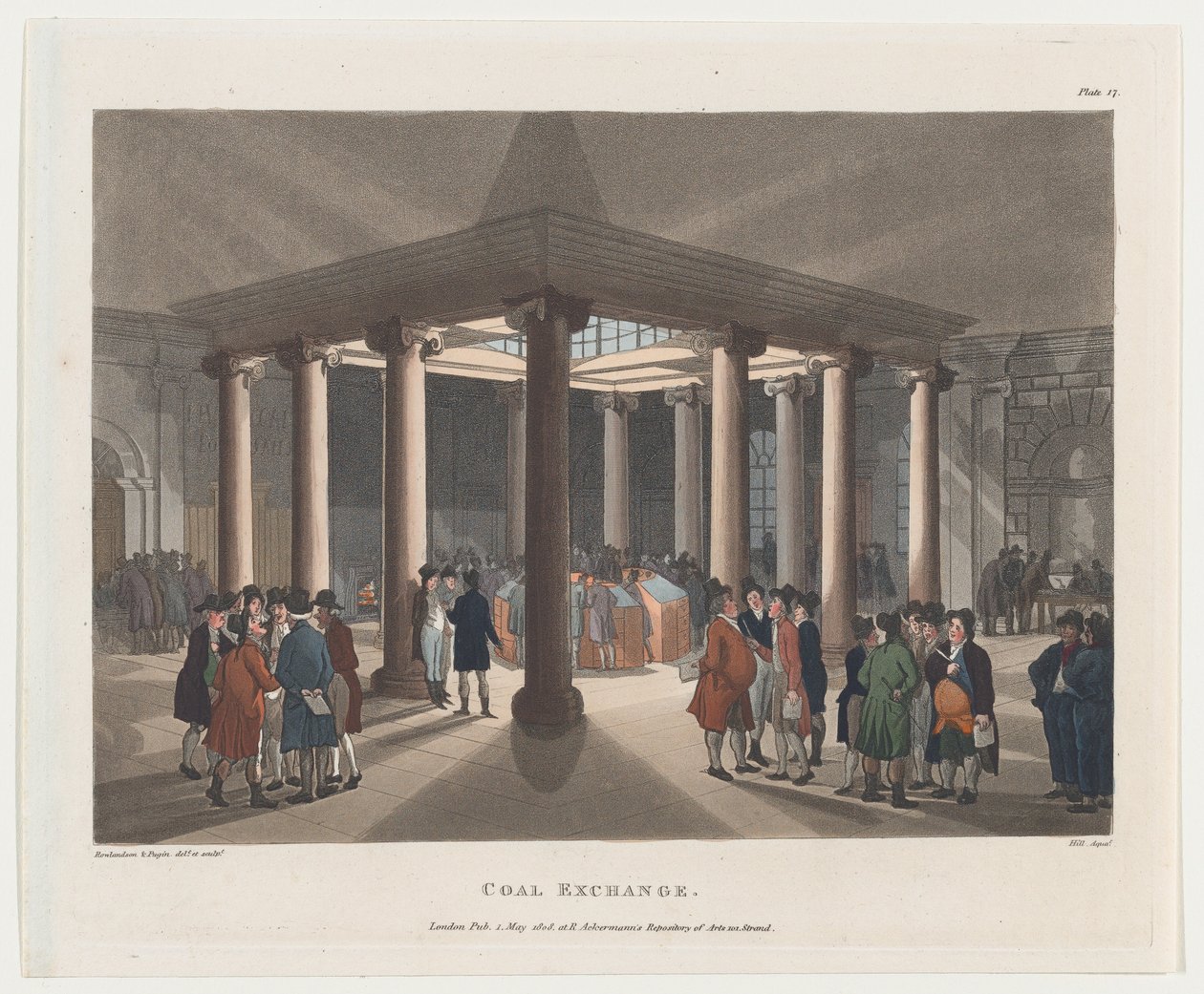 Borsa del carbone, 1 maggio 1808 da John Hill