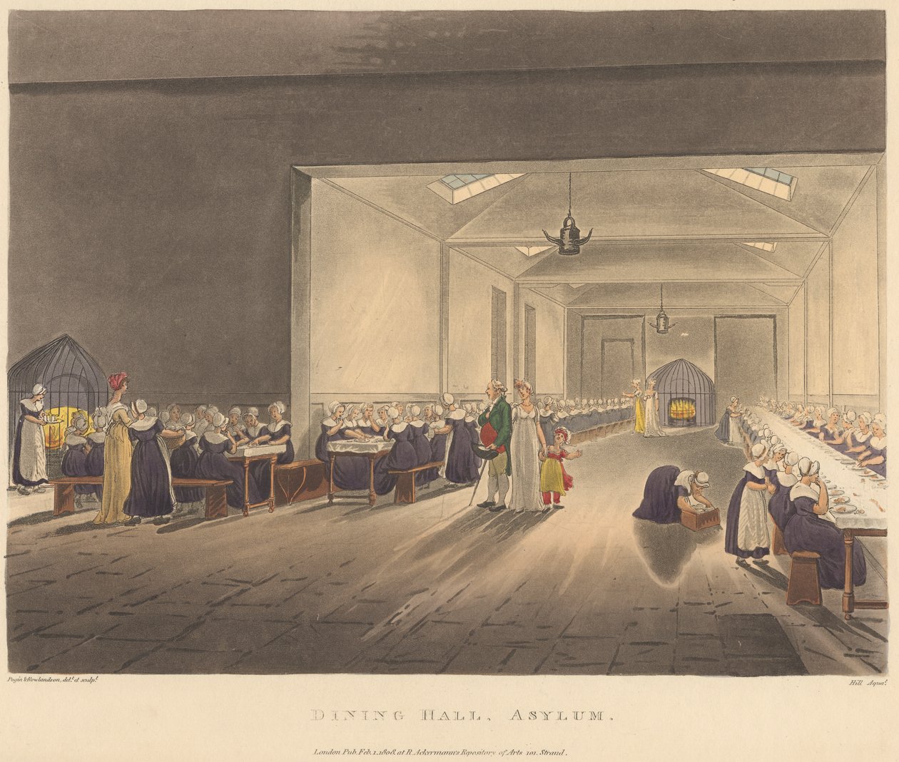 Sala da pranzo, Asilo da John Hill