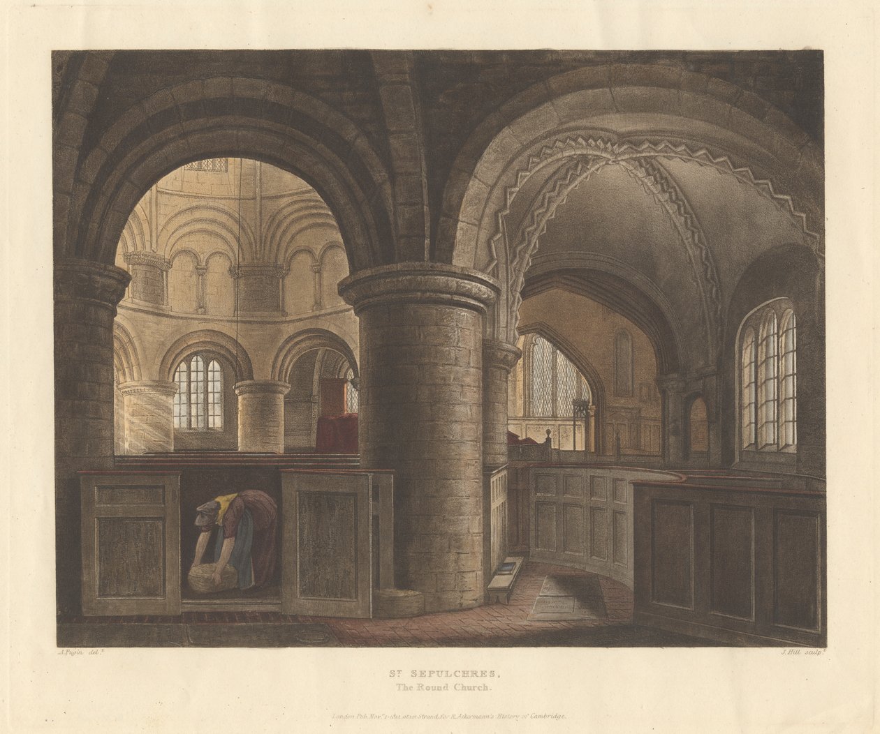 San Sepolcro, La Chiesa Rotonda da John Hill