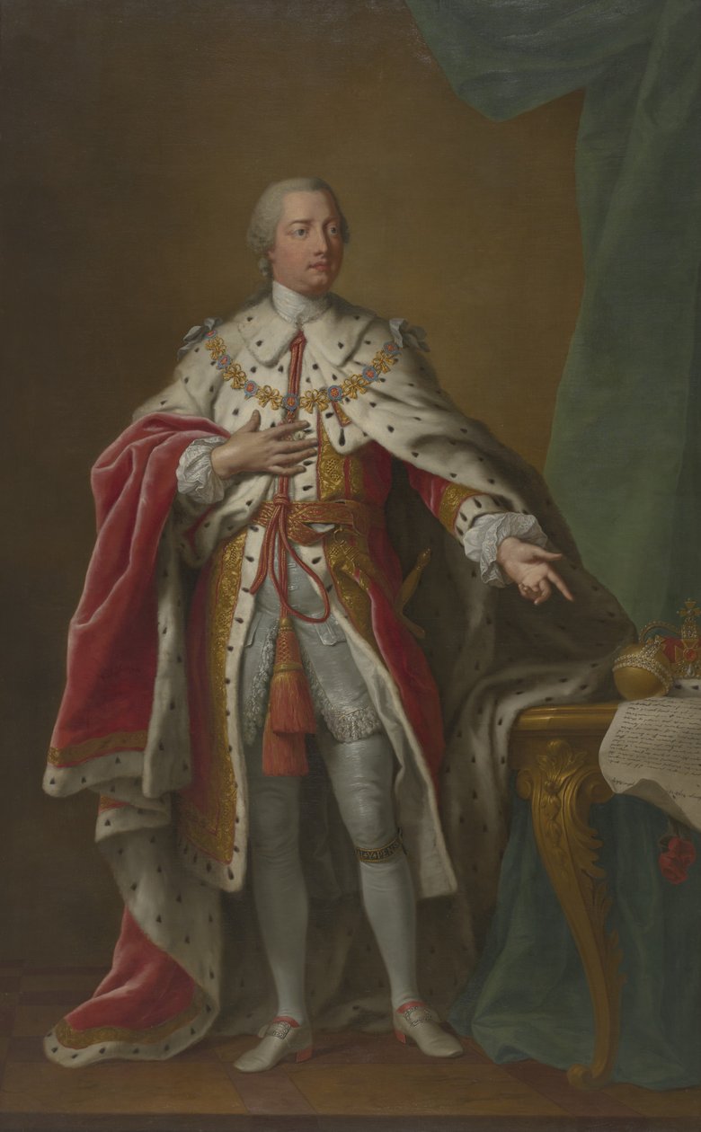 Giorgio III (1738-1820) da John Hoppner