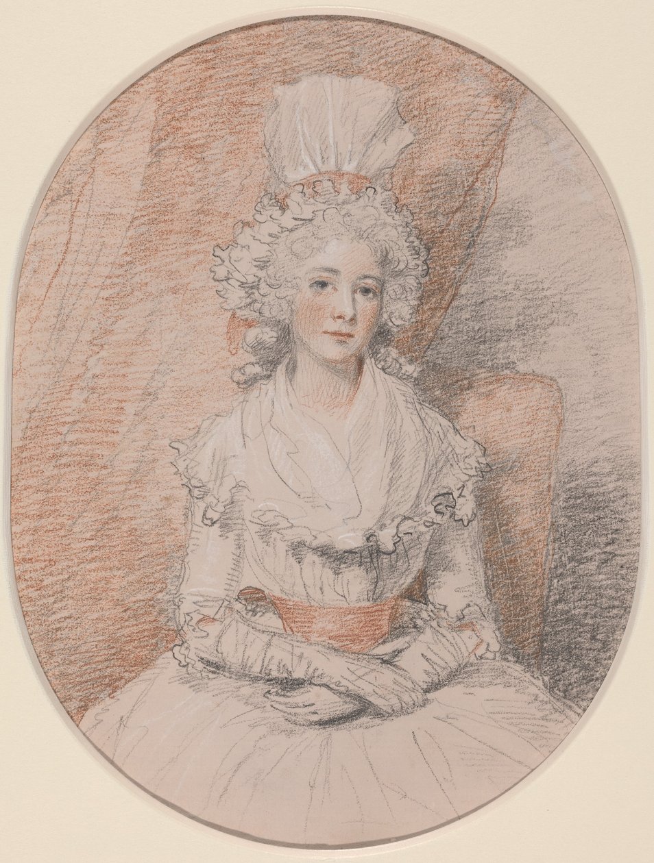 La signorina Frances Beresford da John Hoppner
