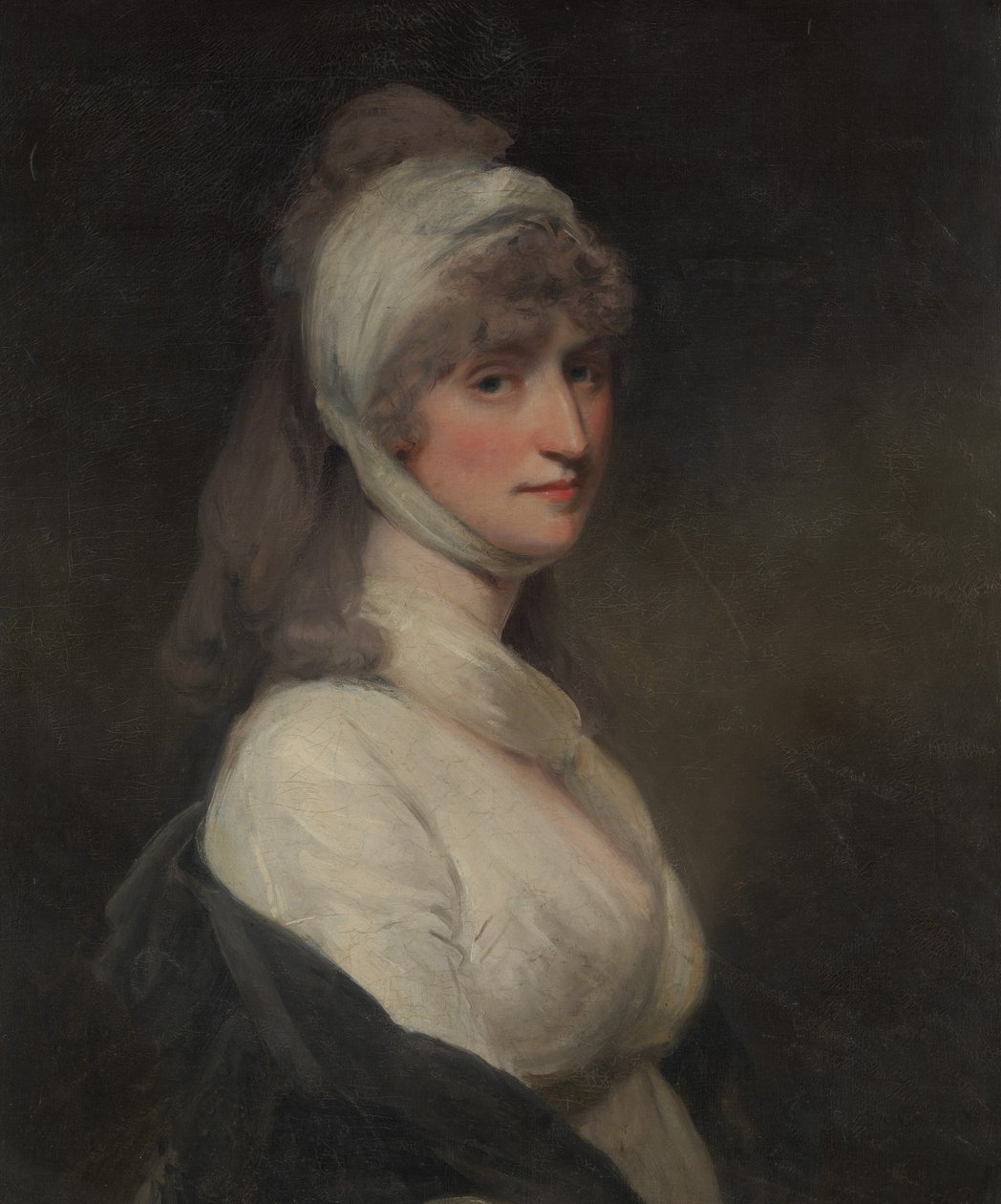 Mrs. Thomas Pechell Charlotte Clavering, morta nel 1841, 1799 da John Hoppner