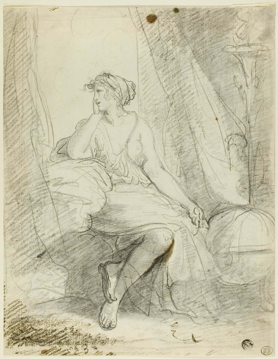 Donna seduta da John Hoppner