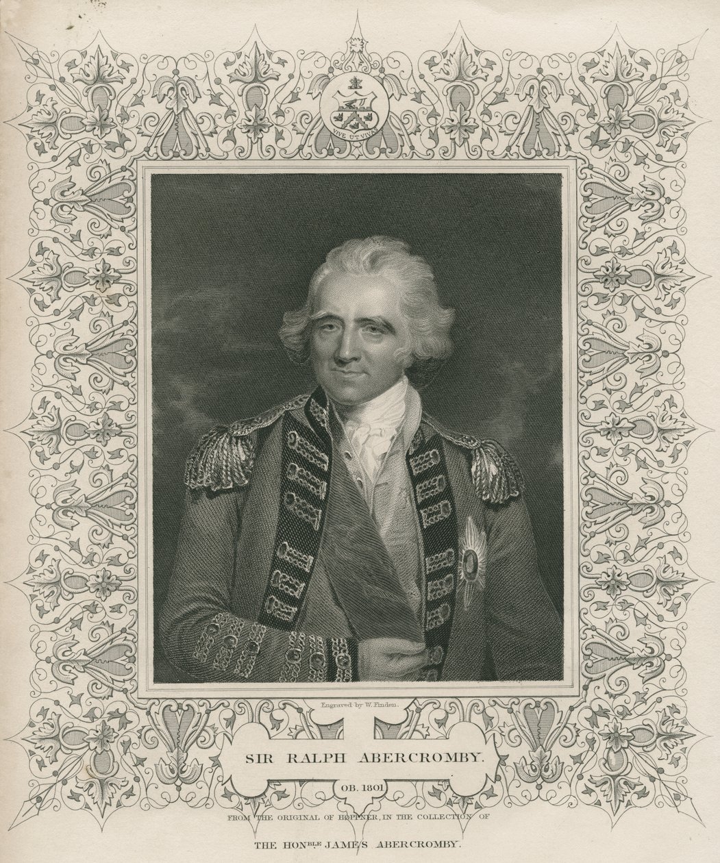Sir Ralph Abercromby, illustrazione da 