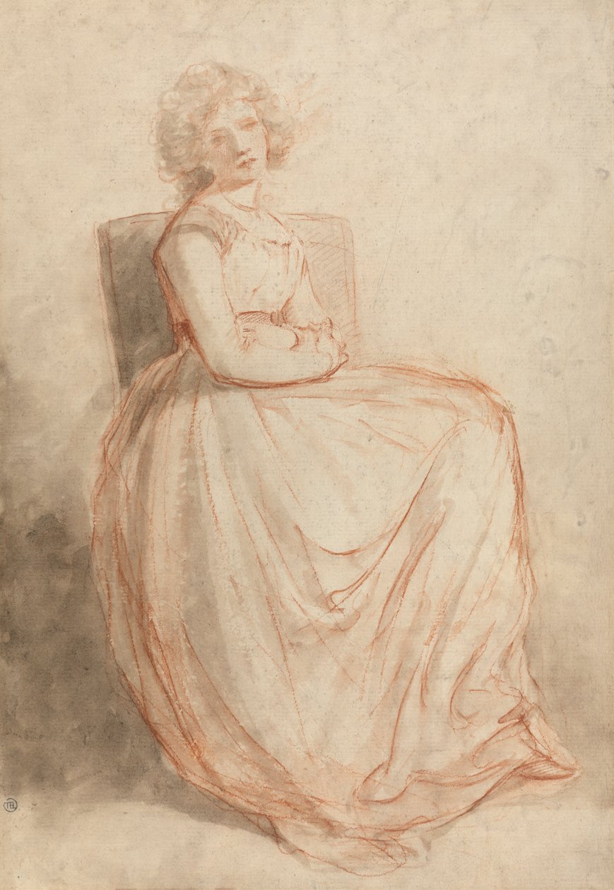 Studio di una donna seduta da John Hoppner