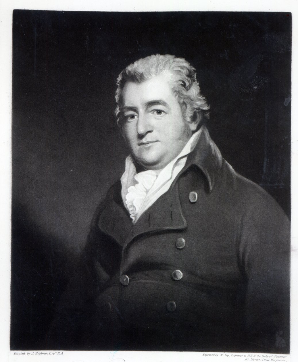 Walter Ramsden Fawkes, inciso da William Say da John Hoppner
