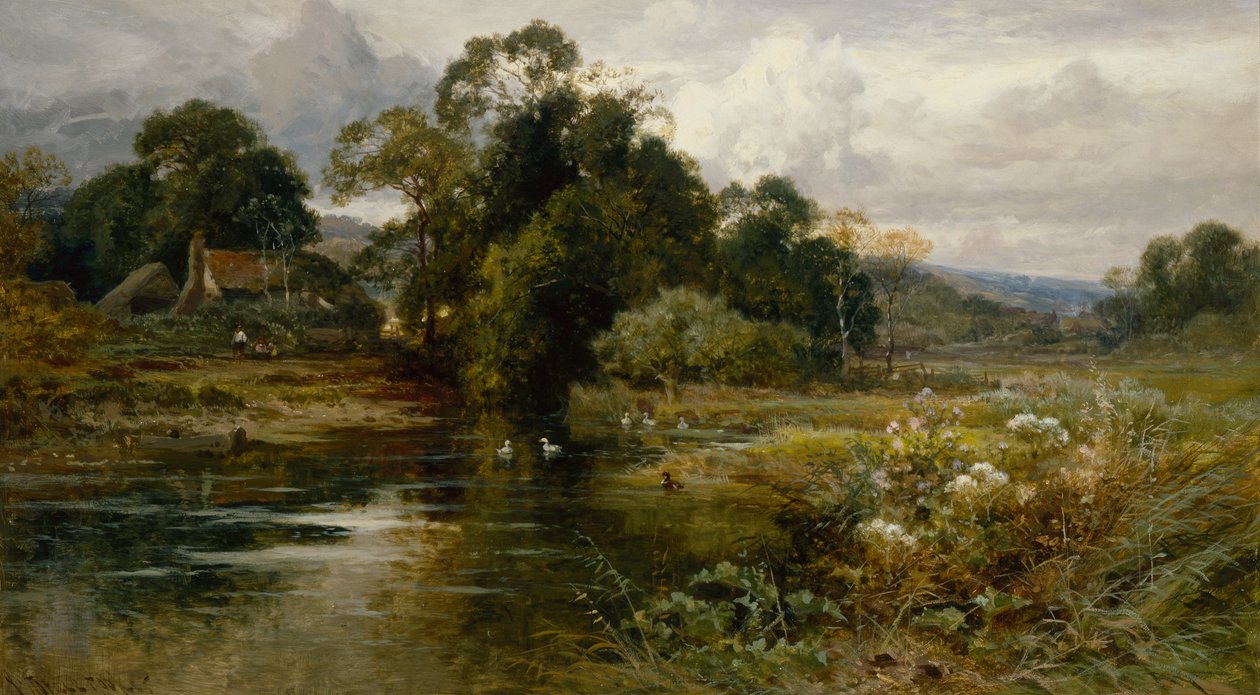 Vicino a Dorking, Surrey da John Horace Hooper