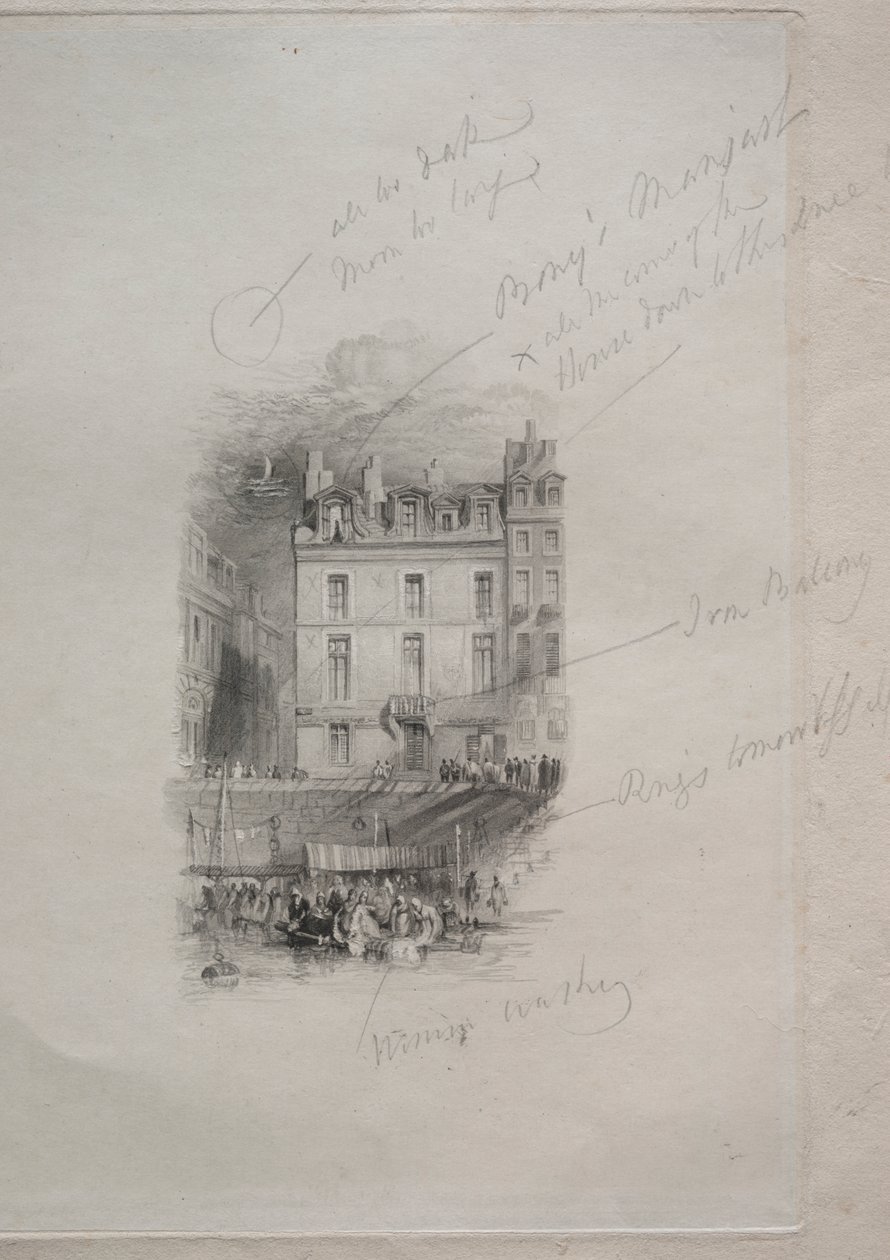 Alloggio di Napoleone, Quai Conti da John Horsburgh