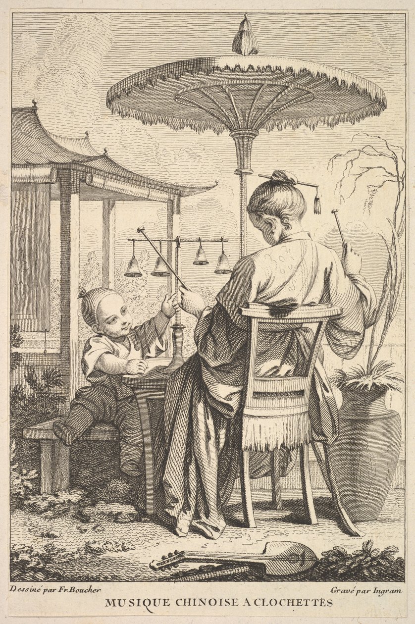 Musica di campane cinesi, 1741-63 da John Ingram