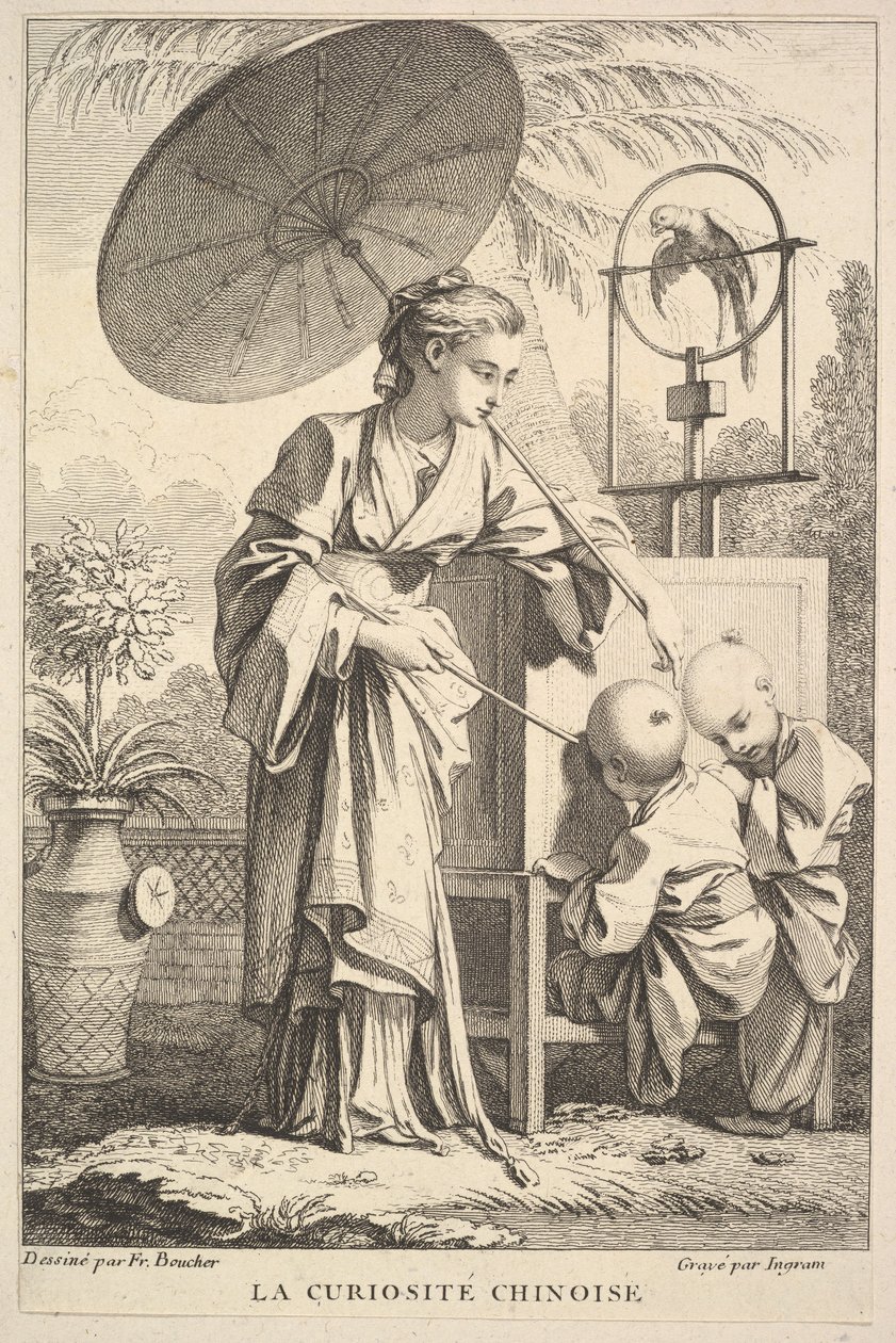Curiosità cinesi, 1741-63 da John Ingram