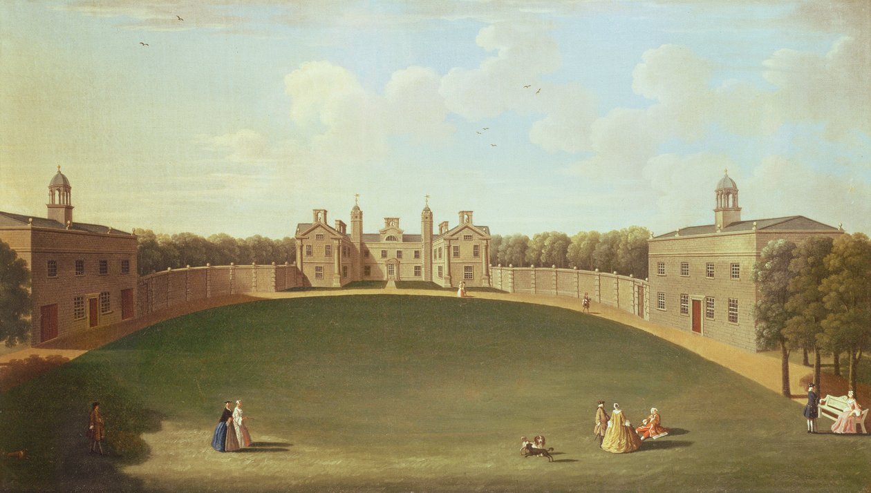 Morville Hall, Shropshire da John Inigo Richards