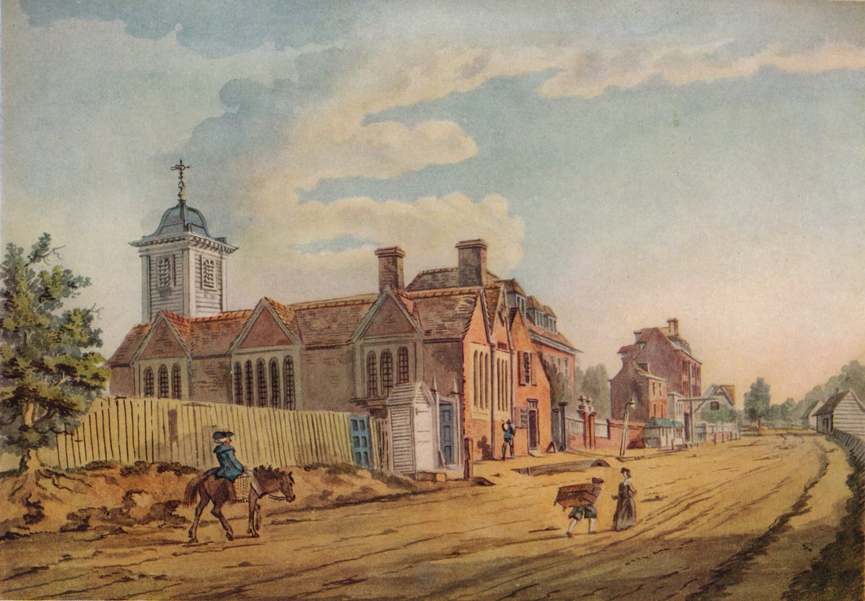 La vecchia cappella, Kentish Town, c1770, 1925 da John Inigo Richards