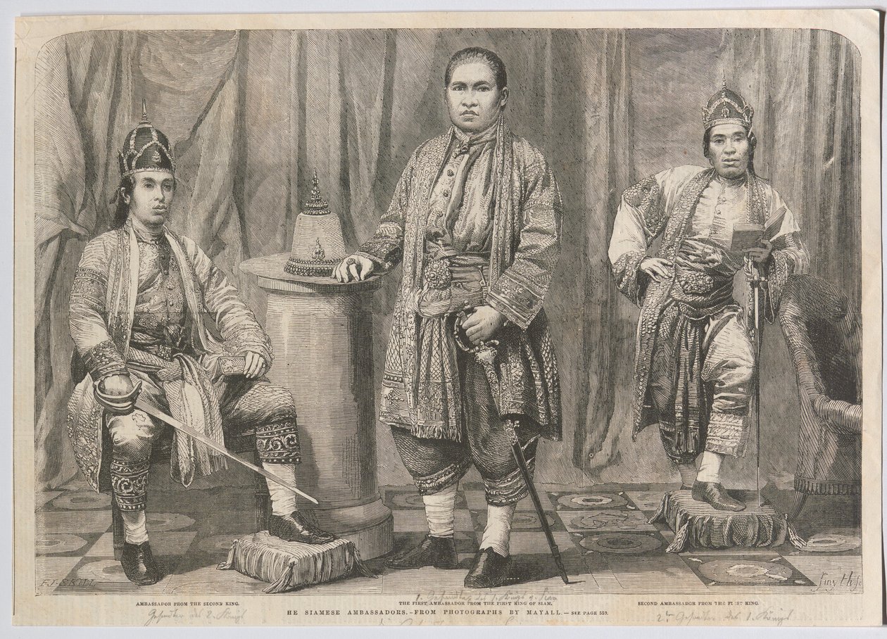 S.E. (sic!) Ambasciatori siamesi da John Jabez Edwin Mayall