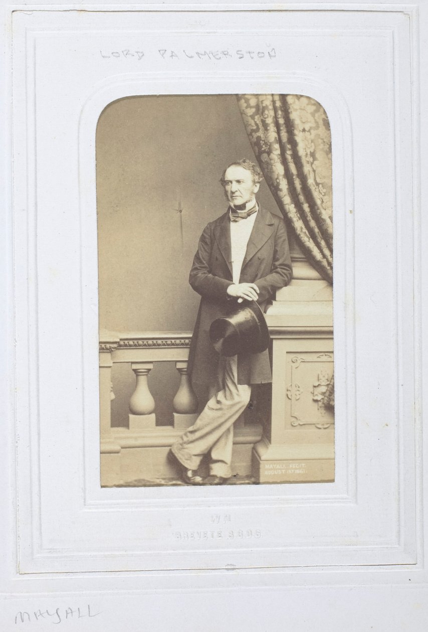Lord Palmerston da John Jabez Edwin Mayall