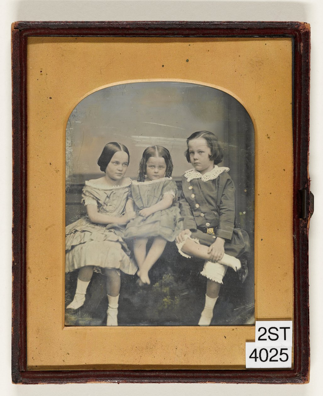 Ritratto di tre bambini da John Jabez Edwin Mayall