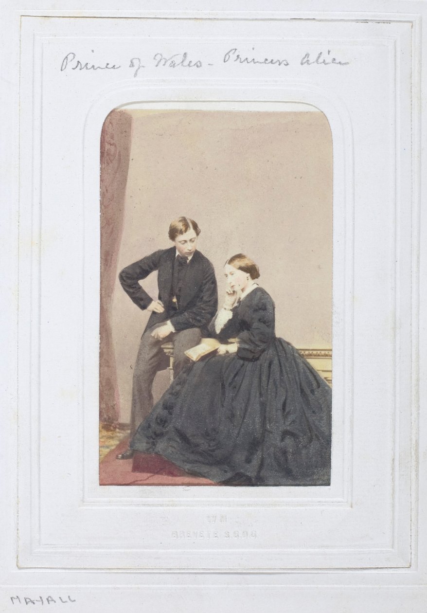 Il Principe di Galles e la Principessa Alice da John Jabez Edwin Mayall