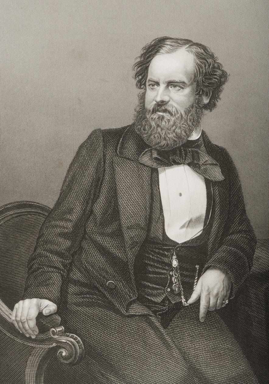 Albert Smith (1816-60) inciso da D.J. Pound da una fotografia, da 