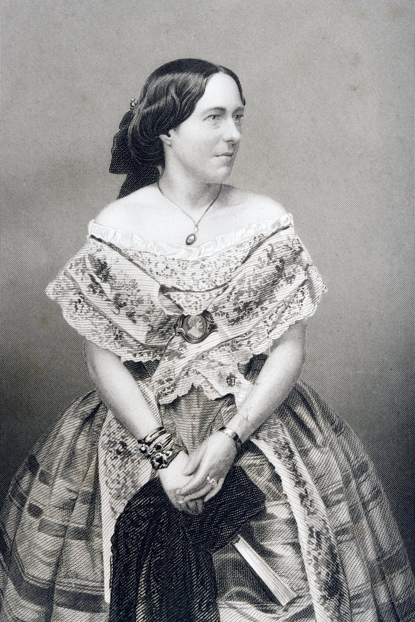 Clara Novello, inciso da D.J. Pound da una fotografia, da 