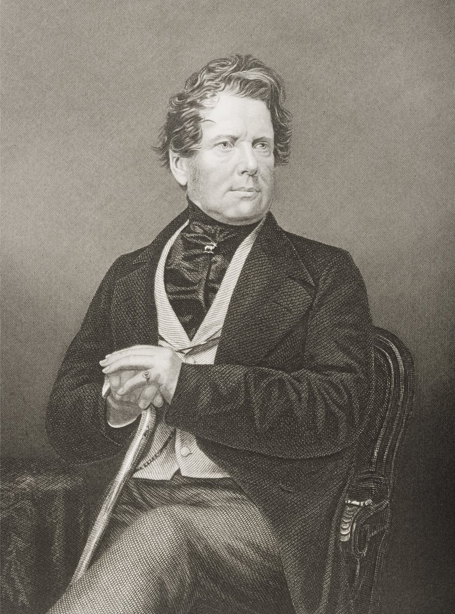 Fox Maule Ramsay, inciso da D.J. Pound da una fotografia, da The Drawing-Room of Eminent Personages, Volume 2, pubblicato a Londra, 1860 da John Jabez Edwin Paisley Mayall