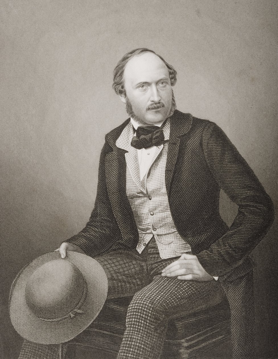 S.A.R. il Principe Alberto (1819-61) Principe Consorte di Gran Bretagna e Irlanda, inciso da D.J. Pound da una fotografia, da 