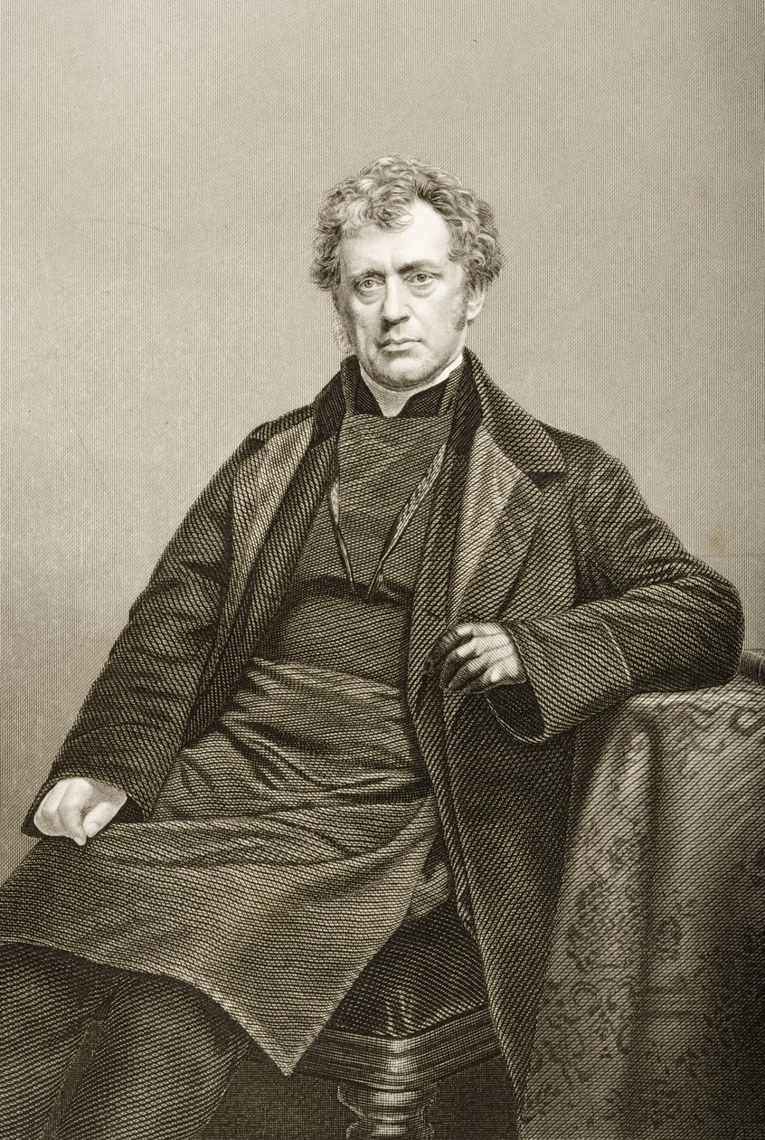 James Prince Lee (1804-69) inciso da D.J. Pound da una fotografia, da 
