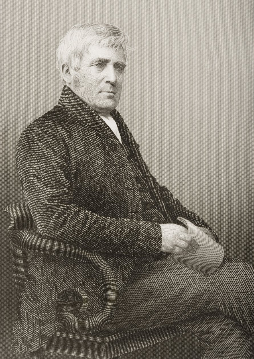 Joseph Sturge, inciso da D.J. Pound da una fotografia, da 