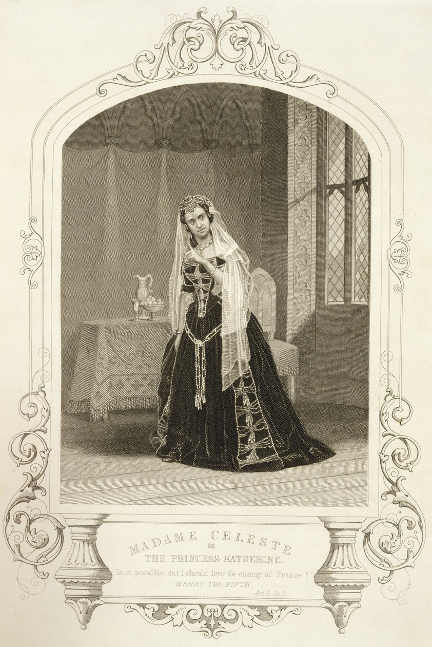 Madame Celeste come la Principessa Katherine, Atto V Scena 2 di 