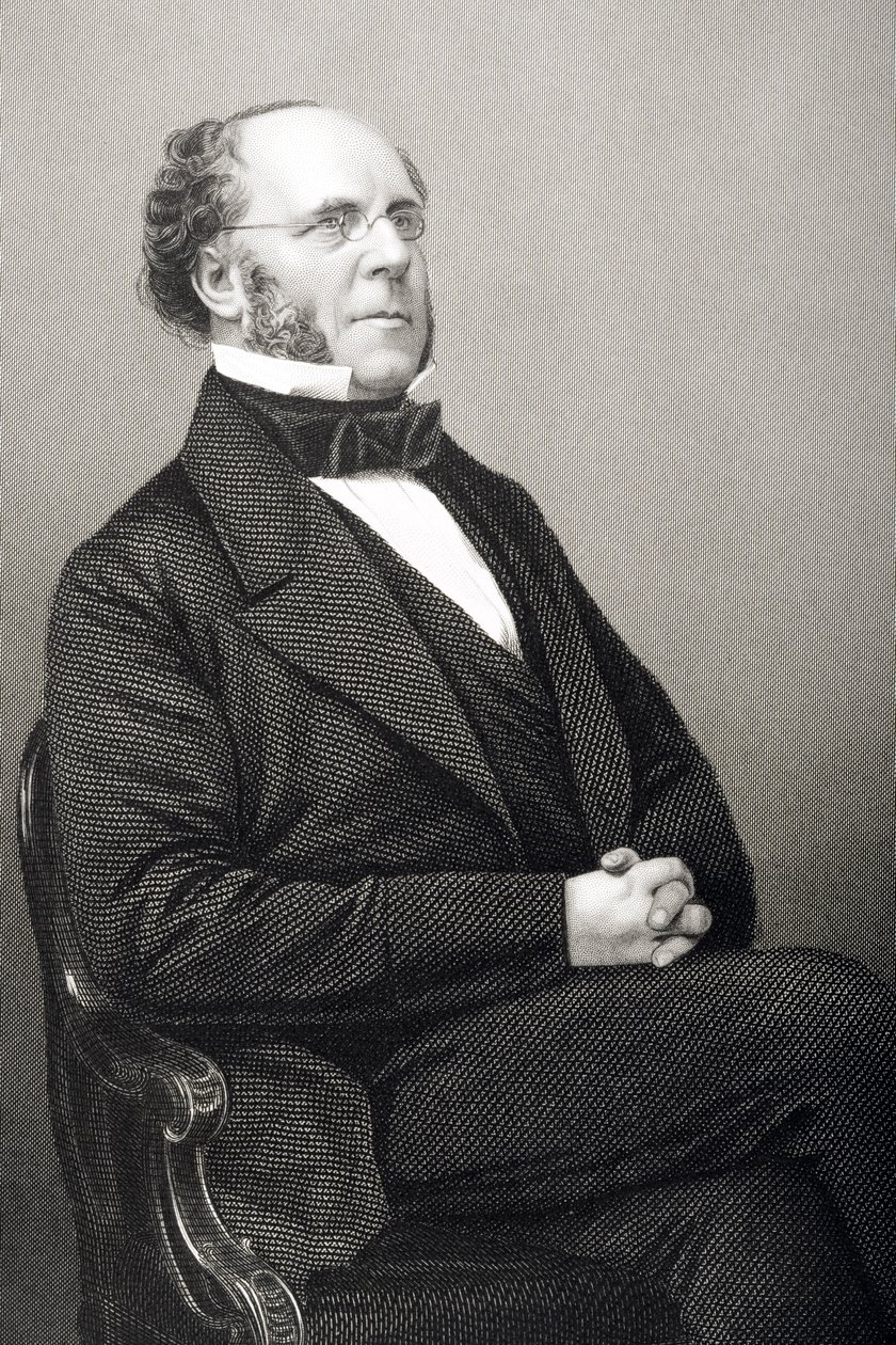 Matthew Talbot Baines (1799-1860) inciso da D.J. Pound da una fotografia, da 