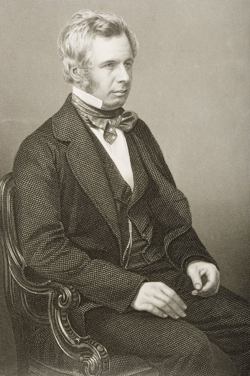 Peter John Locke King (1811-85) inciso da D.J. Pound da una fotografia, da 
