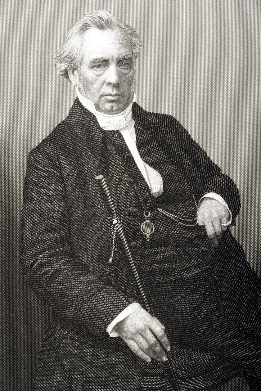 Samuel Dousland Waddy (1804-76) inciso da D.J. Pound da una fotografia, da 