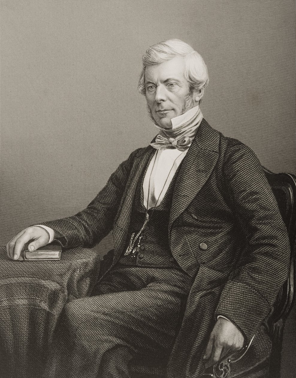 William Chambers (1800-83) inciso da D.J. Pound da una fotografia, da 