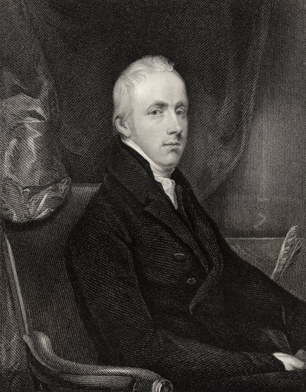 George Howard, 6º conte di Carlisle, inciso da T.A. Dean, da 