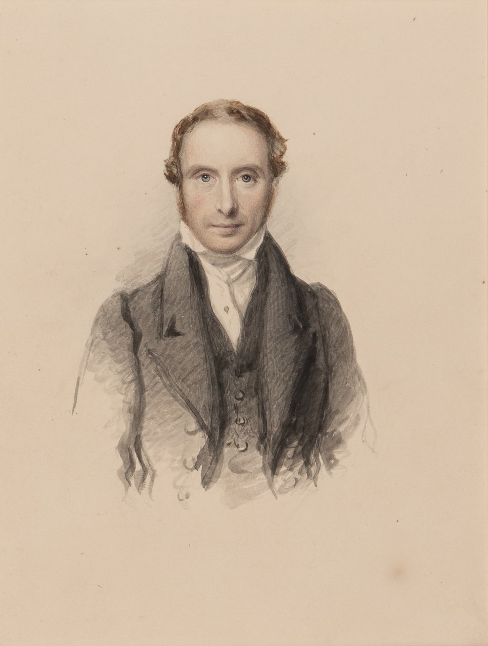 Ritratto di Samuel Prout, c.1820 da John Jackson