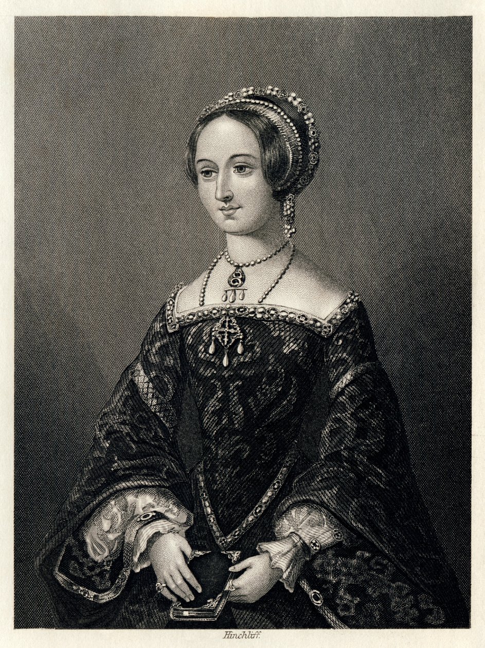 Margherita di Navarra, regina consorte di Enrico II di Navarra da John James Hinchcliff