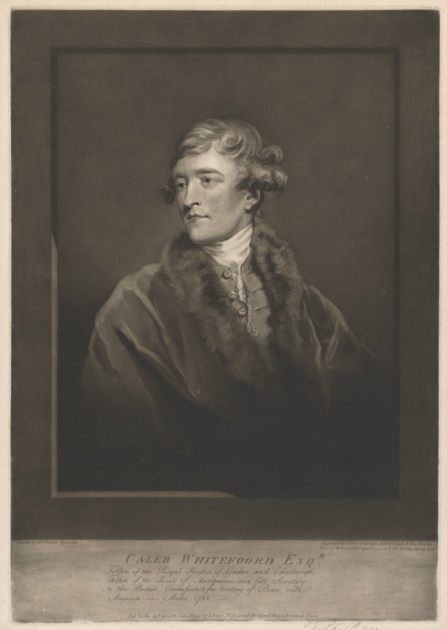 Caleb Whitefoord Esq. da John Jones