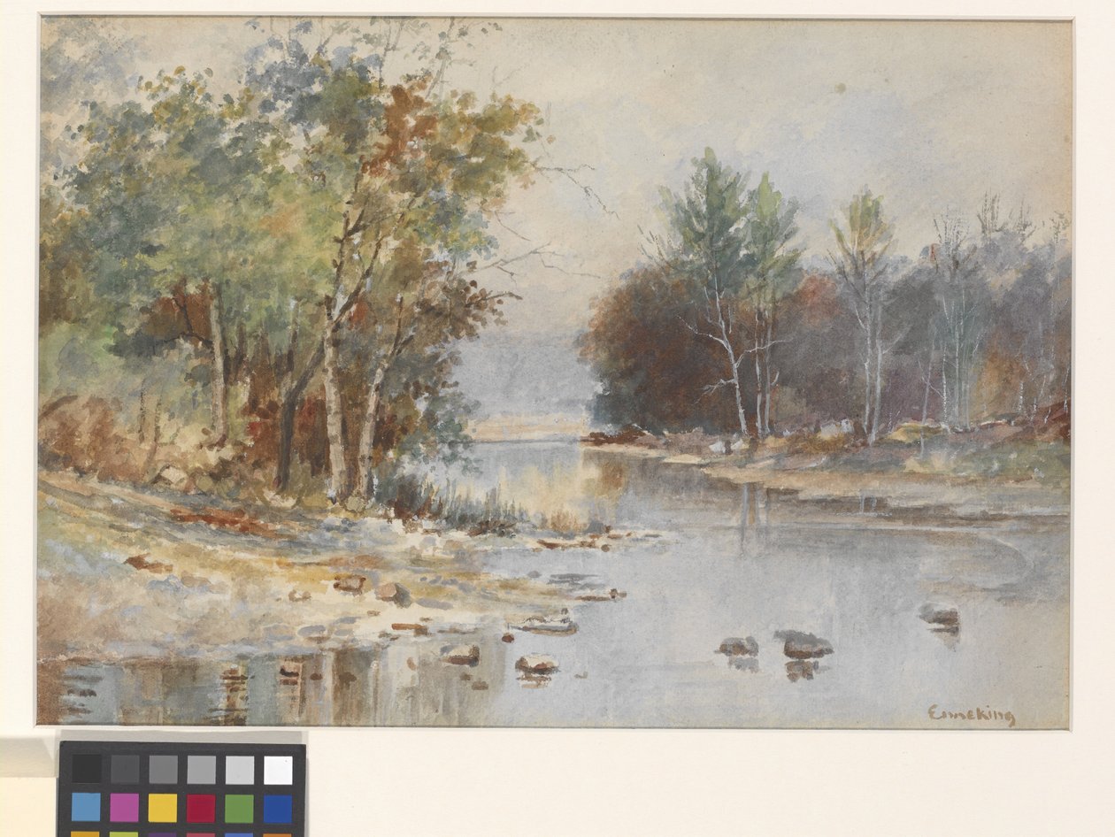 Senza titolo (Ruscello in autunno) da John Joseph Enneking