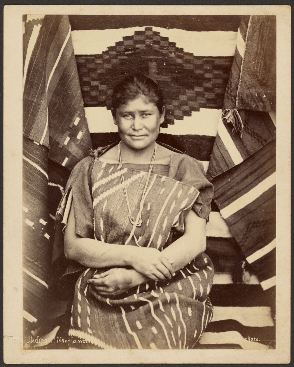Hedipa: una donna Navajo da John K. Hillers