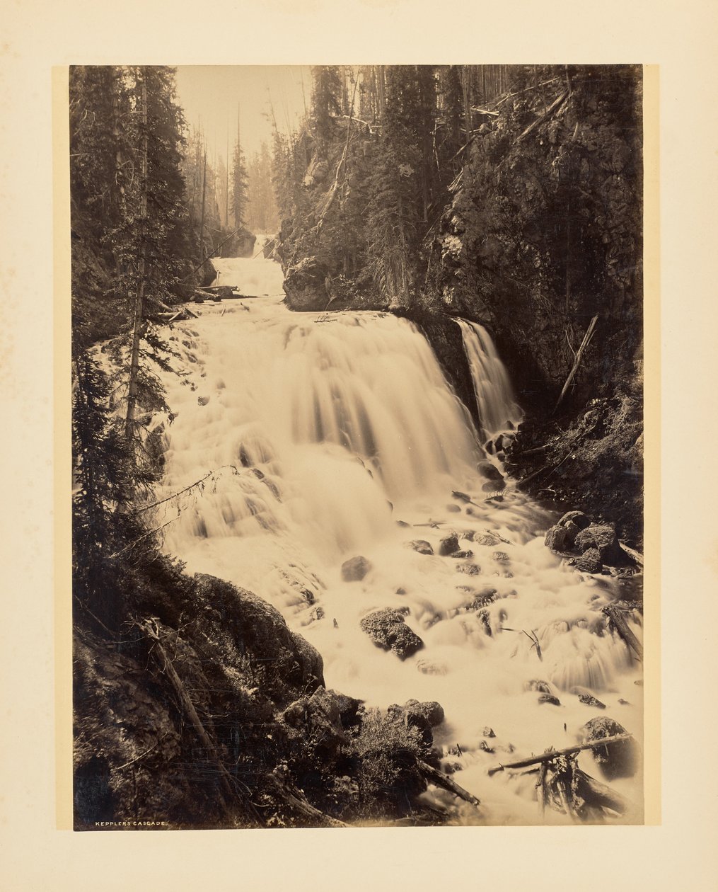La Cascata di Keppler da John K. Hillers